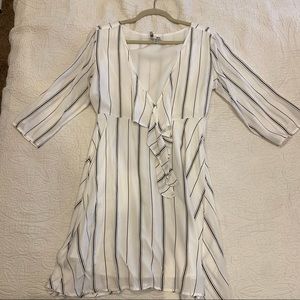 Amuse society tie front mini dress